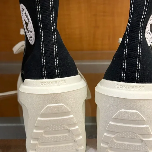 Chunky Converse Chuck Taylor Women’s All Star 75M Chick 70 De Luxe Heels - Picture 12 of 16